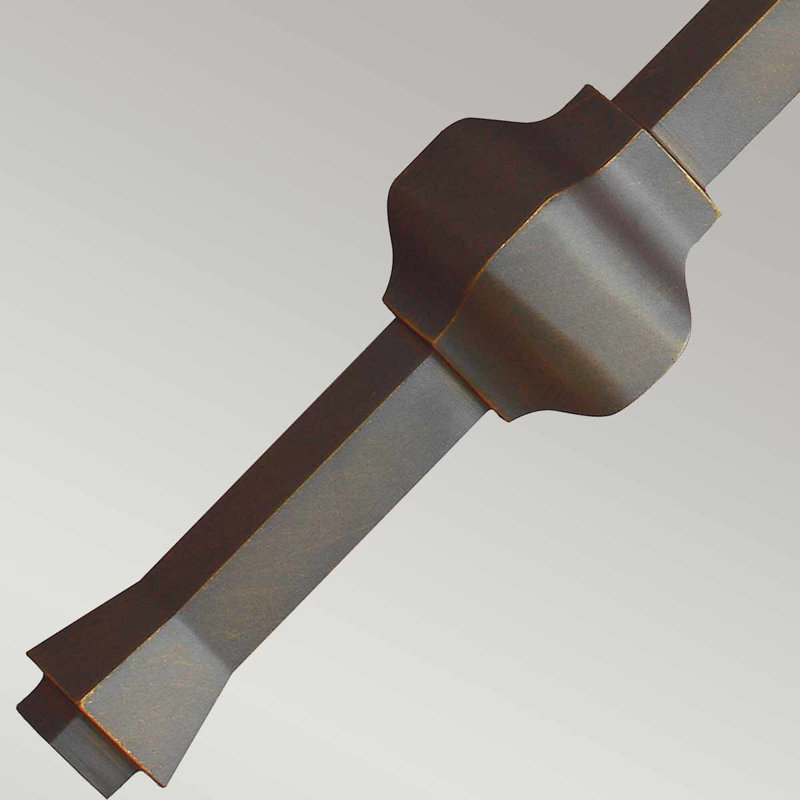 Seaway Flush Mounted Sconce, Antique Bronze