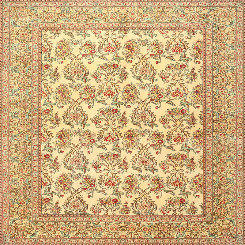 Chandni Oriental Indoor Rug, Square 7'