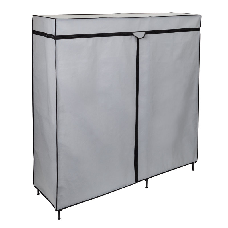 Martti 60'' Metal Portable Wardrobe