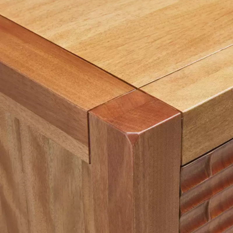 Buffet grande capacité en bois massif