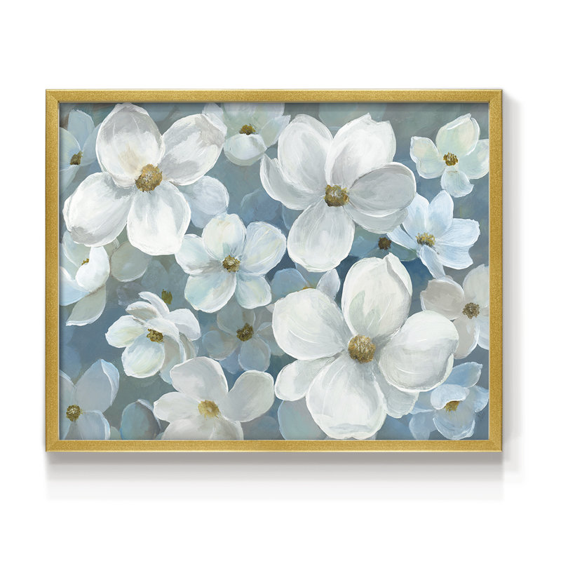 White Expression -Framed Print - Restickable, 8" H x 10" W