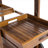BAR CART, DROP LEAF DESIGN AND WHEELS