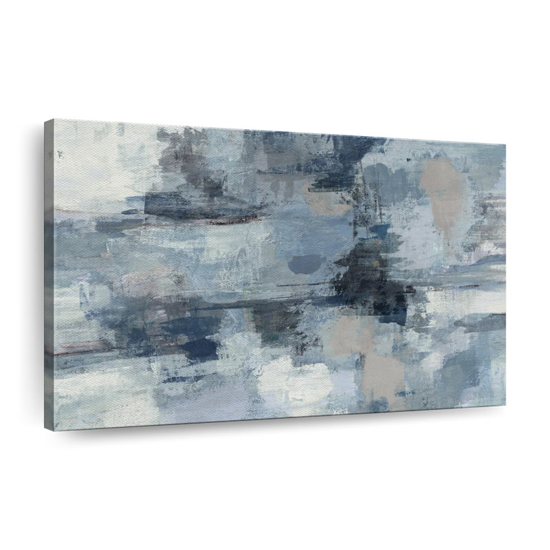 «In the Clouds Indigo And Grey Crop», reproduction sur toile, L 8 po x H 12 po