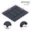 44 tuiles de terrasse de patio 44 po-112332423