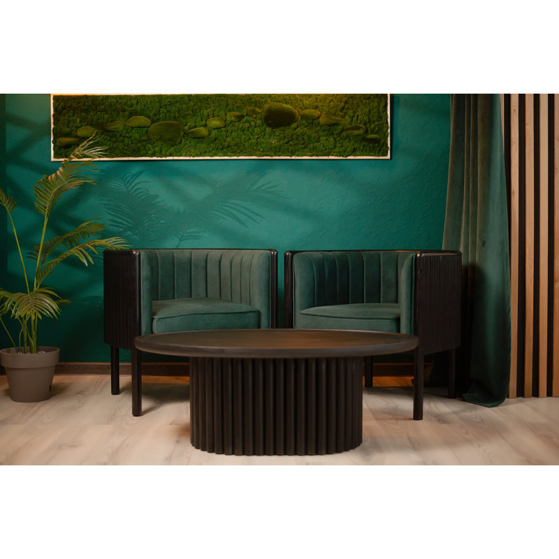 Alton Coffee Table, Matte Black