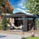 13 Ft. W X 11 Ft. D Steel Patio Gazebo