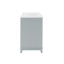 Meuble-lavabo simple 37 po avec 4 tiroirs et 2 portes Ferrand