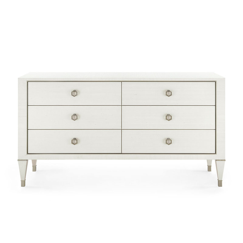 Morris Extra Large 6-Drawer, Sand White