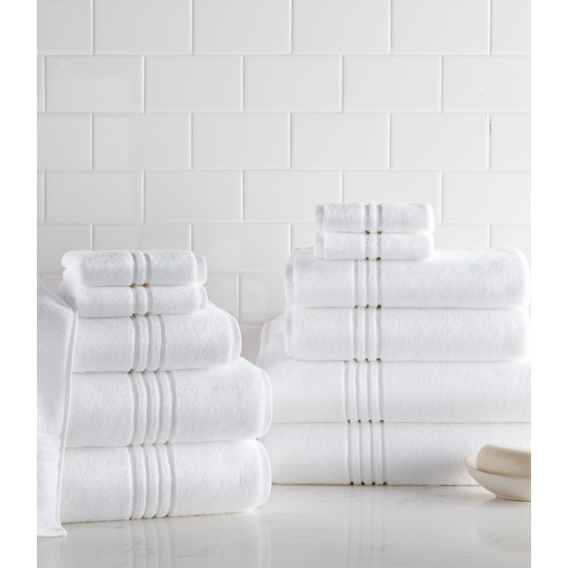 Chelsea 100% Cotton Bath Towel, White