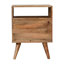 Datura 45cm W Solid Wood Bedside Table-1622092071