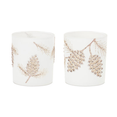 3.5'' H Glass Tabletop Votive Holder