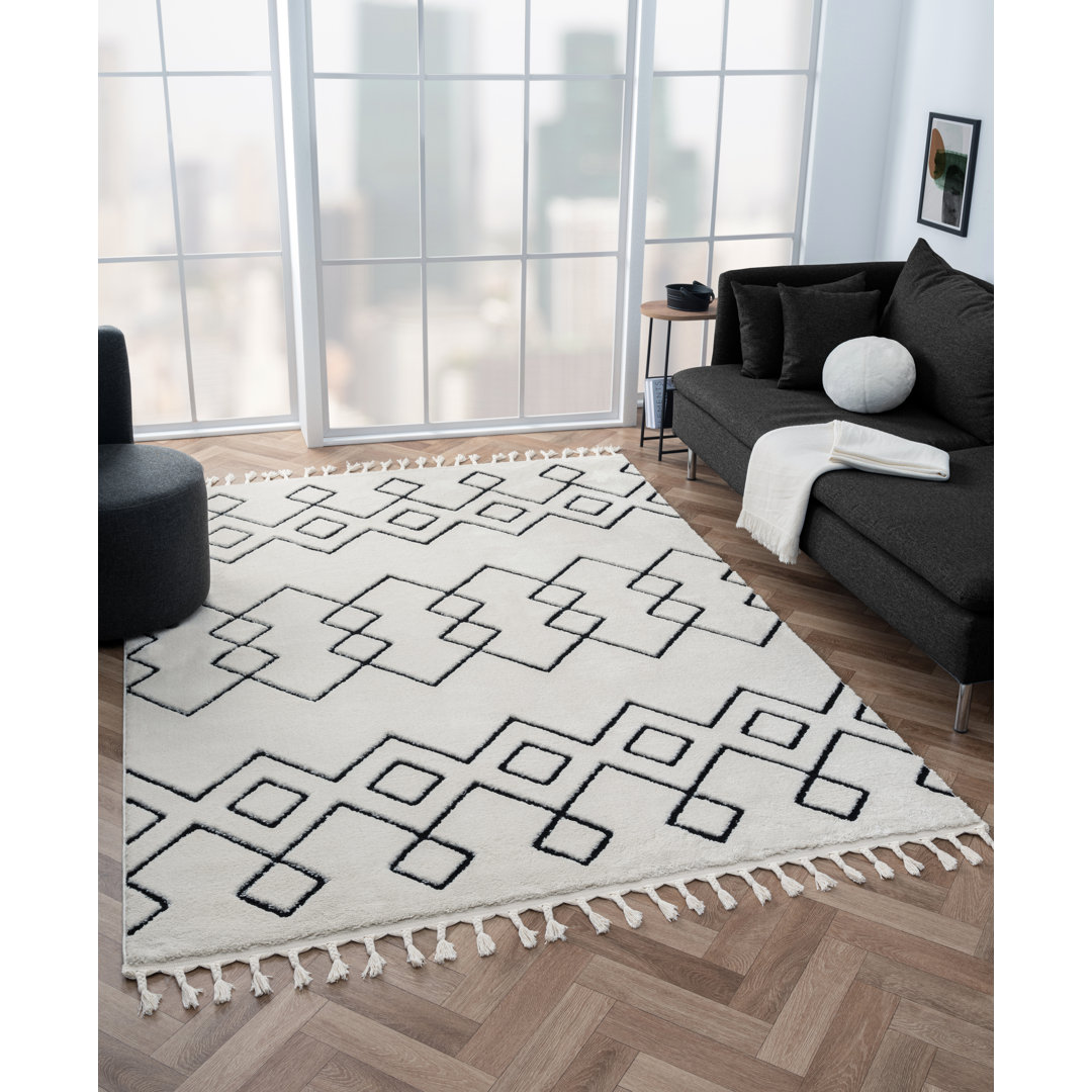 Teppich Mystic Tapis weiß