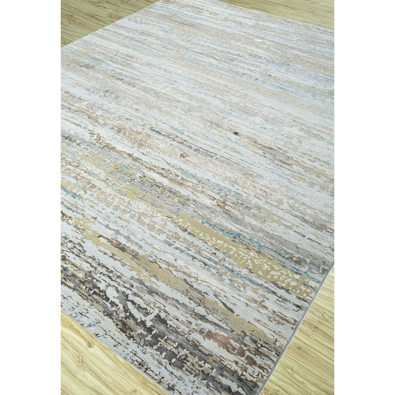 Tapis contemporain noué à la main Dover