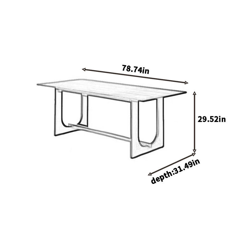 Kenuel, 29.52"H x 78.74"L x 31.49"W