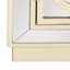 Armoire décorative à 2 portes miroir Glacaeu-25265281
