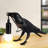 Crow Lamp Raven Lamp Adjustable Brightness With Bulb Bird Lamp Crow Light Decor For Bedside