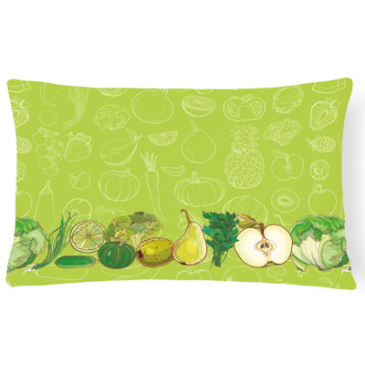 Coussin lombaire fruits et légumes