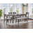 1Pc Bench Dining Room Wooden Frame