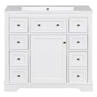 Ensemble de meuble-lavabo avec lavabo Mikaylee