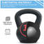3 Piece Kettlebell Set with Storage Rack