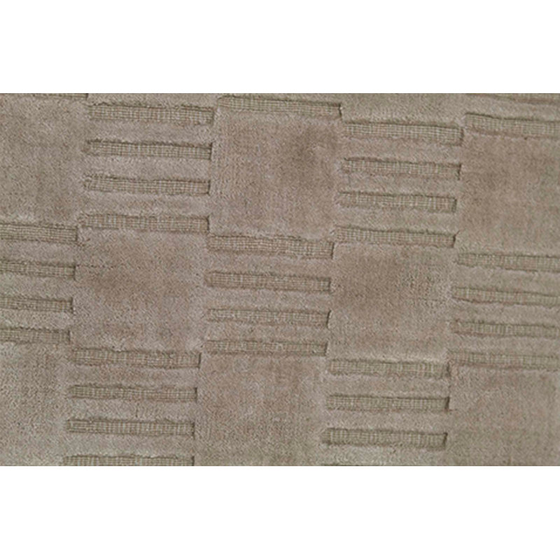 Cotton Area Rug in Brown