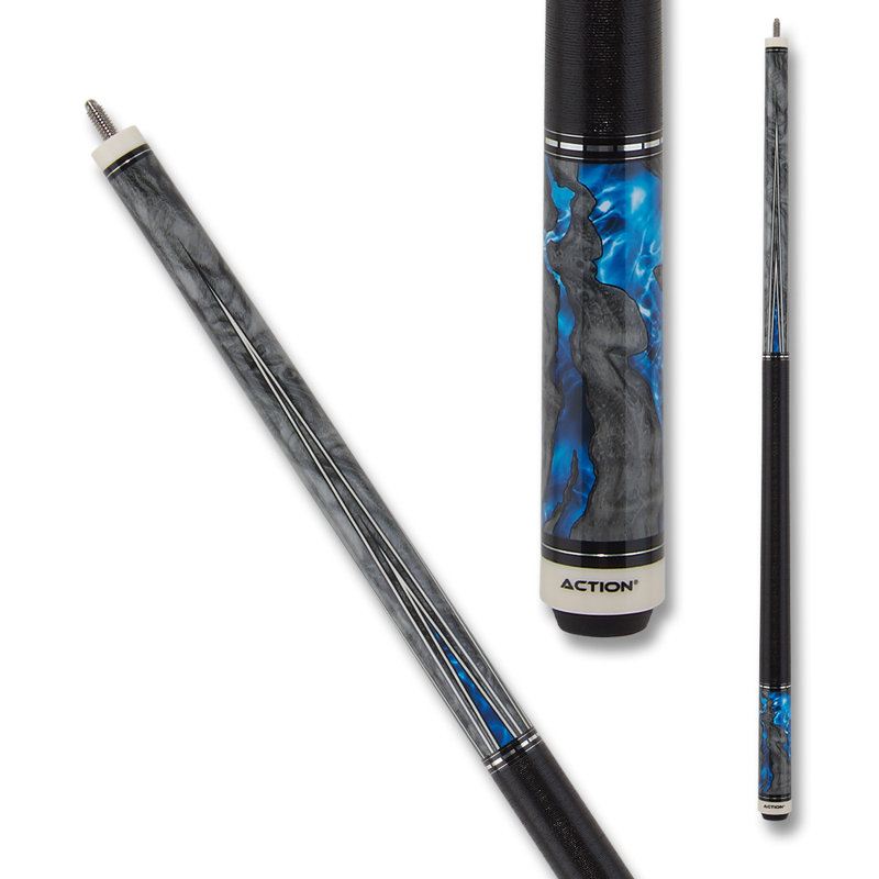 Action ACT157 Fractal Pool Cue Billiard Stick Billiards Cues, 20 oz
