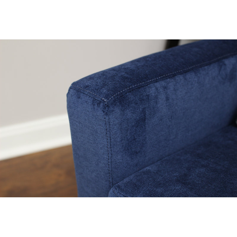 Donham Upholstered Accent Chair, Elizabeth Royal Microsuede