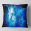 Coussin décoratif en fumée floral fractal-29827911-29854360