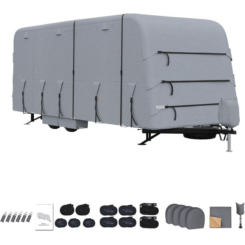 RV Cover By FXSGER, 274 cm H x 267 cm W x 914 cm D
