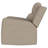 Kemarah Upholstered Recliner Chair Taupe-1863922407