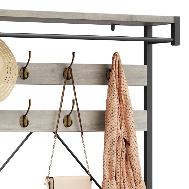 101.5cm Closet System, Grey