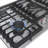 800 Series,36' Gas Cooktop,5 Burner,SS