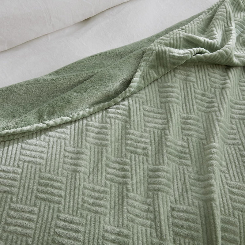 Throw Blanket For Couch-Super Soft Fluffy Blankets, Sage Green
