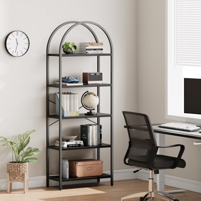 Bibliothèque géométrique en aluminium H 70,87 "x l 23,62" Biana