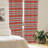 Bohemian Striped Semi-Sheer Rod Pocket Curtain Panels-46015935-45990605