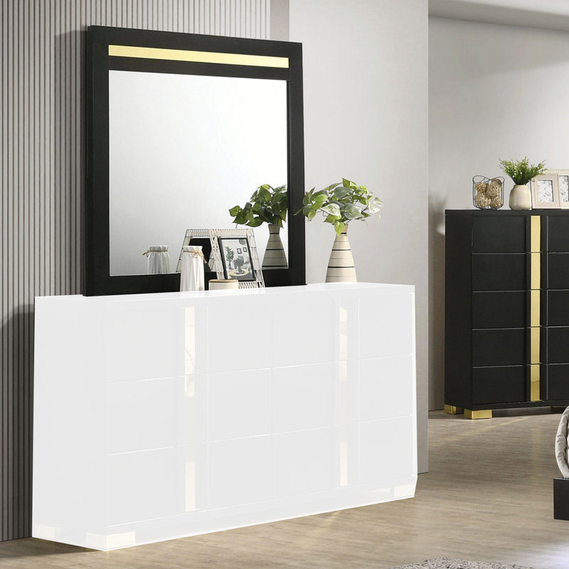 Miroir Riegel, Noir