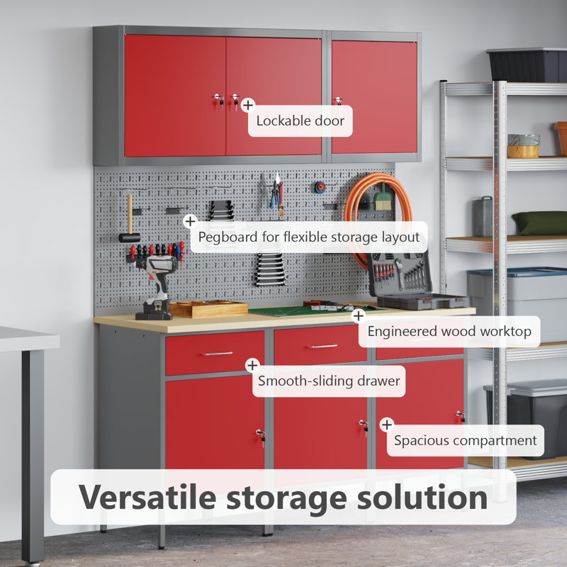 Work Cabinet with Drawer