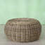 Pouf Von Wicker Grey