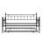 Daybed with trundle  BLACK