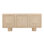 Williams 72" Oak Wood Sideboard, Light Natural