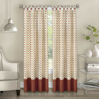 Paire de rideaux obscurcissant avec pattes Lorcan