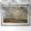 Chain Pier, Brighton-John Constable, reproduction encadrée avec passe-partout et verre - 1827-1230110644-1230110664-1230110666