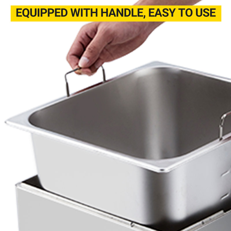 Yesurprise 3400 Watt 2 Basket Deep Fryer with Timer