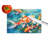 Koi Fish Glass Cutting Board Large