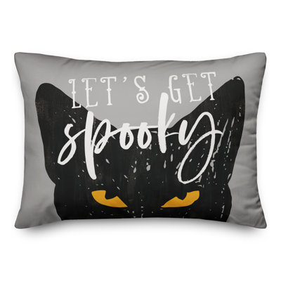  Coussin Lets Get Spooky Cat