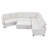 Ginelie 3 - Piece Sectional Sleeper Sofa with Pull-Out Bed, Modern L-Shape Couch Bed with USB Charging Port, Sectional Sofa Couch-14606133