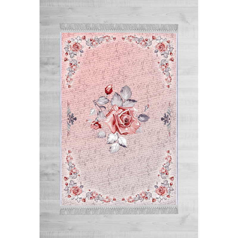 Luxurious Velvet Area Rug (4.6 x 7.2 ft), 100% Antibacterial Fabric, Non-Slip Cotton Backing, Pile Height: 0.4 in | Machine Washable, 3D Digital Print Design | Perfect for Living Room & Bedroom Decor, Soft & Durable