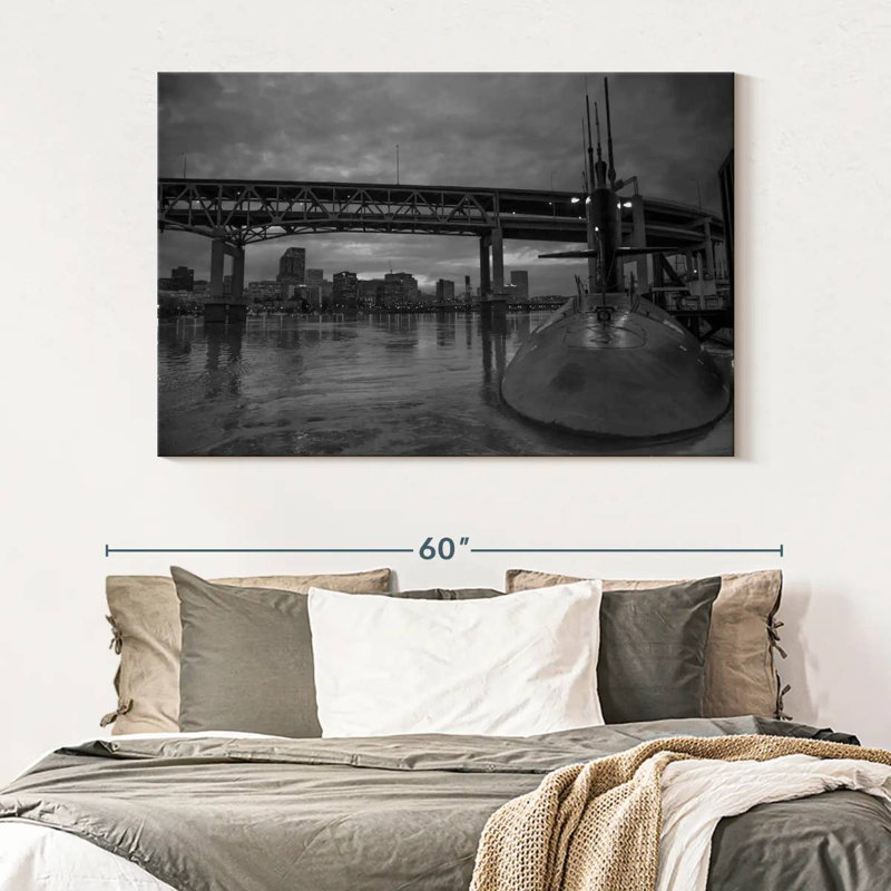 Mait Submarine, 34" H x 51" W