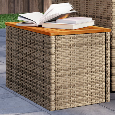 Oikos Solid Wood Side Table Set