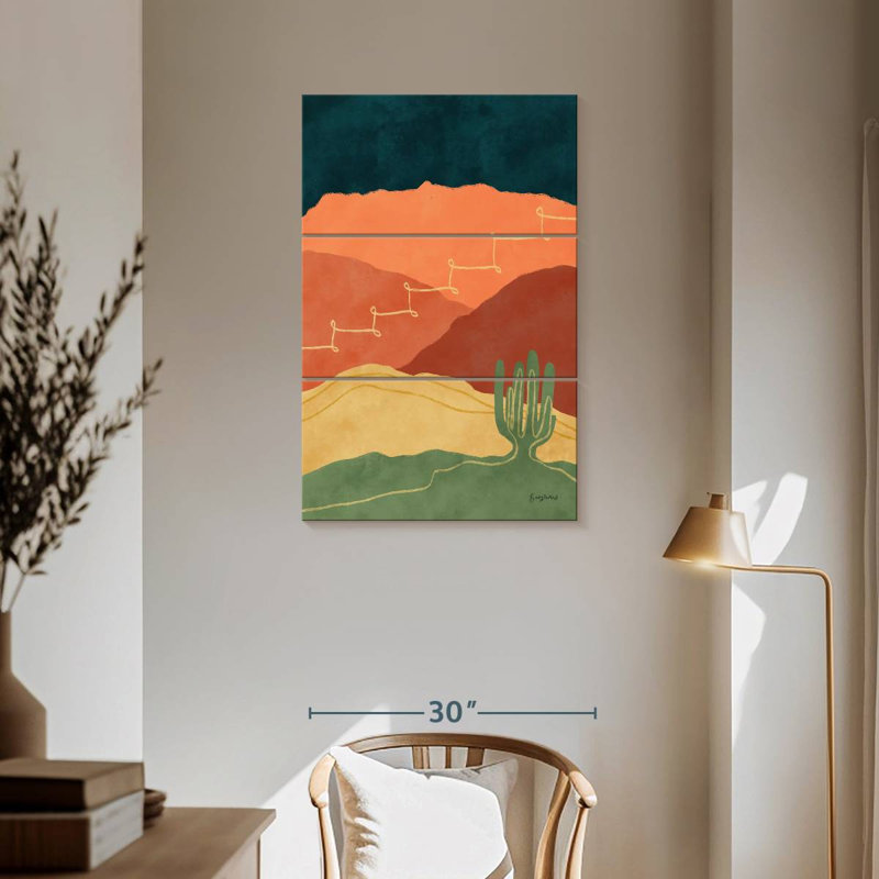 Avery Mountainous II, 57" H x 36" W